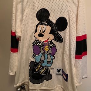 2018 H&M x MOSCHINO Oversized Mickey Mouse Jersey